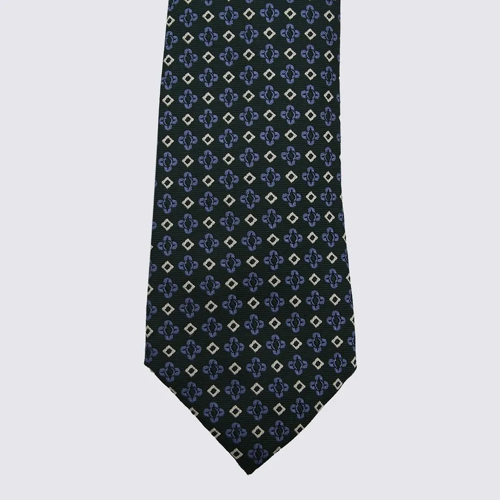 Canali Geometric Pattern Tie