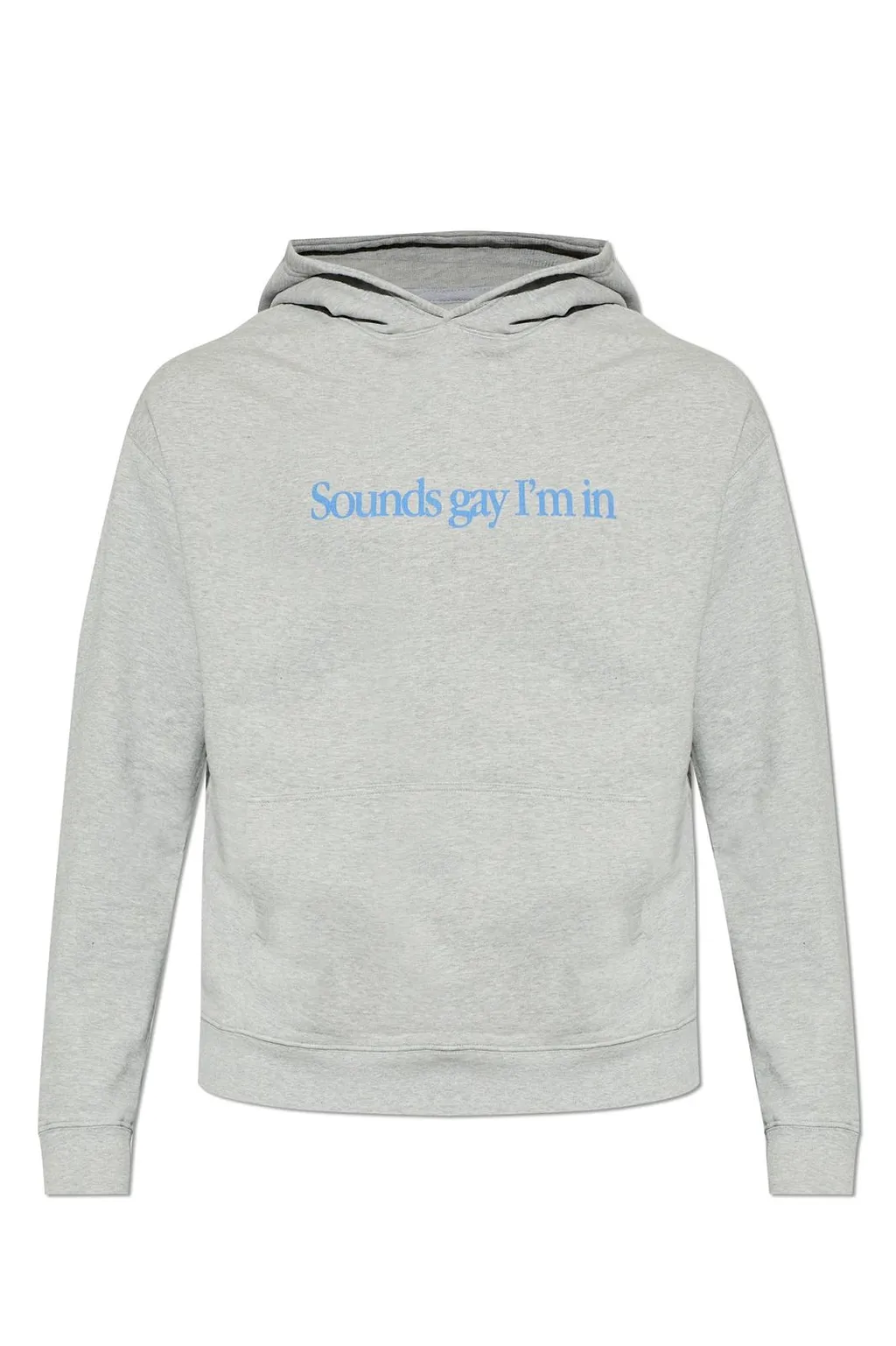 Printed Slogan Hoodie