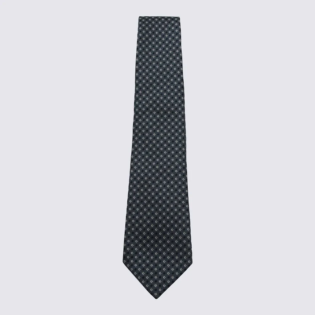 Canali Micro Motif Tie