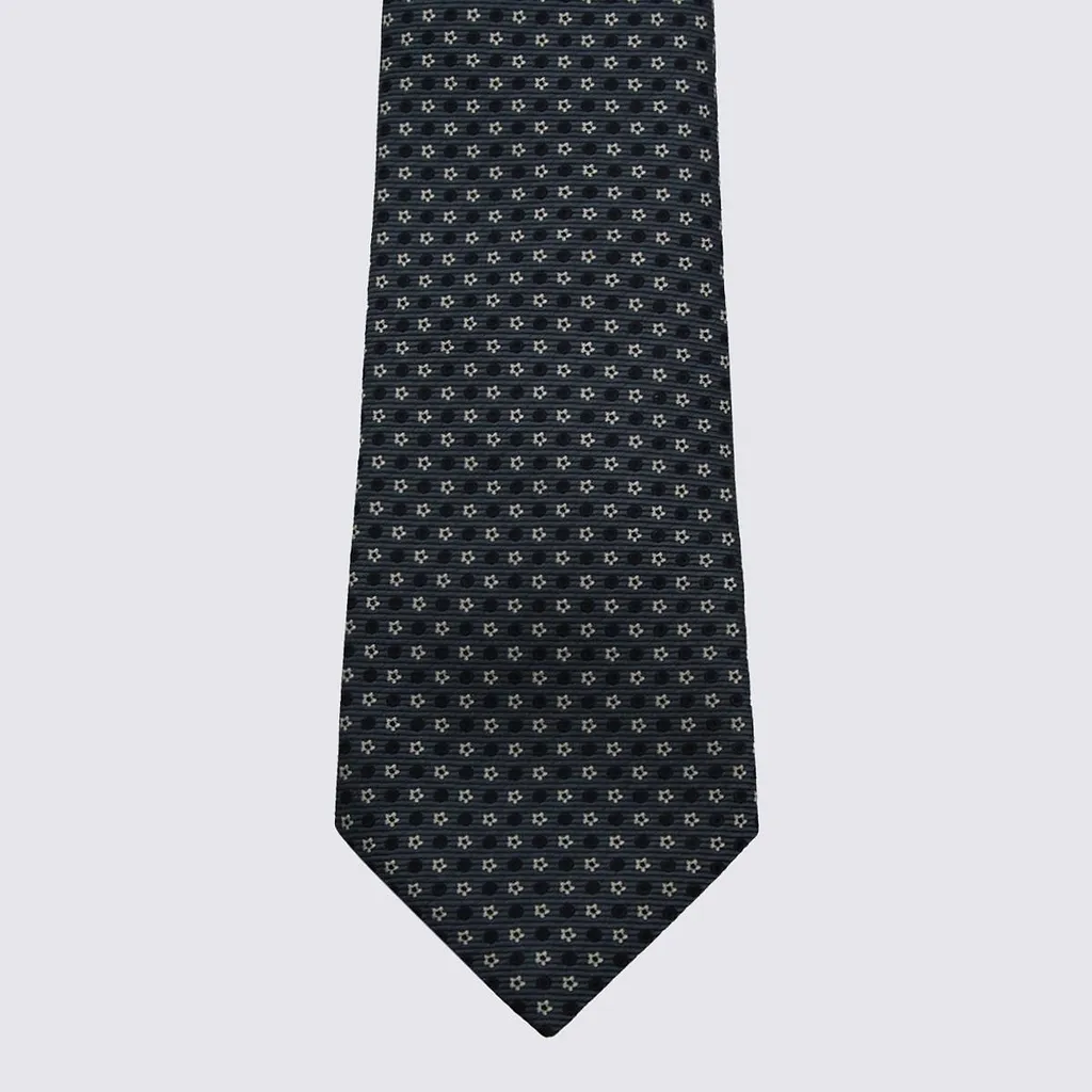 Canali Micro Motif Tie