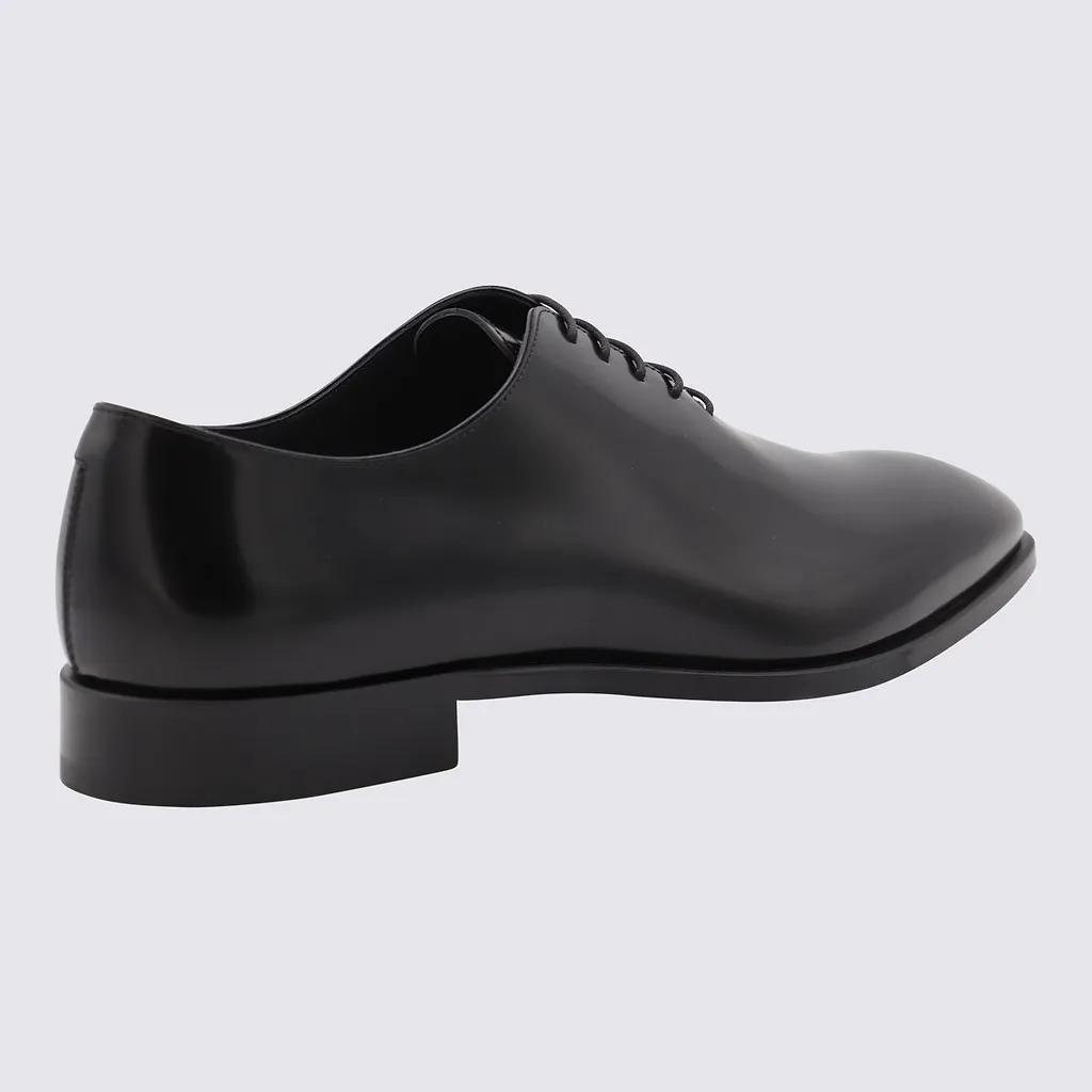 Canali Plain-Toe Derby Shoes