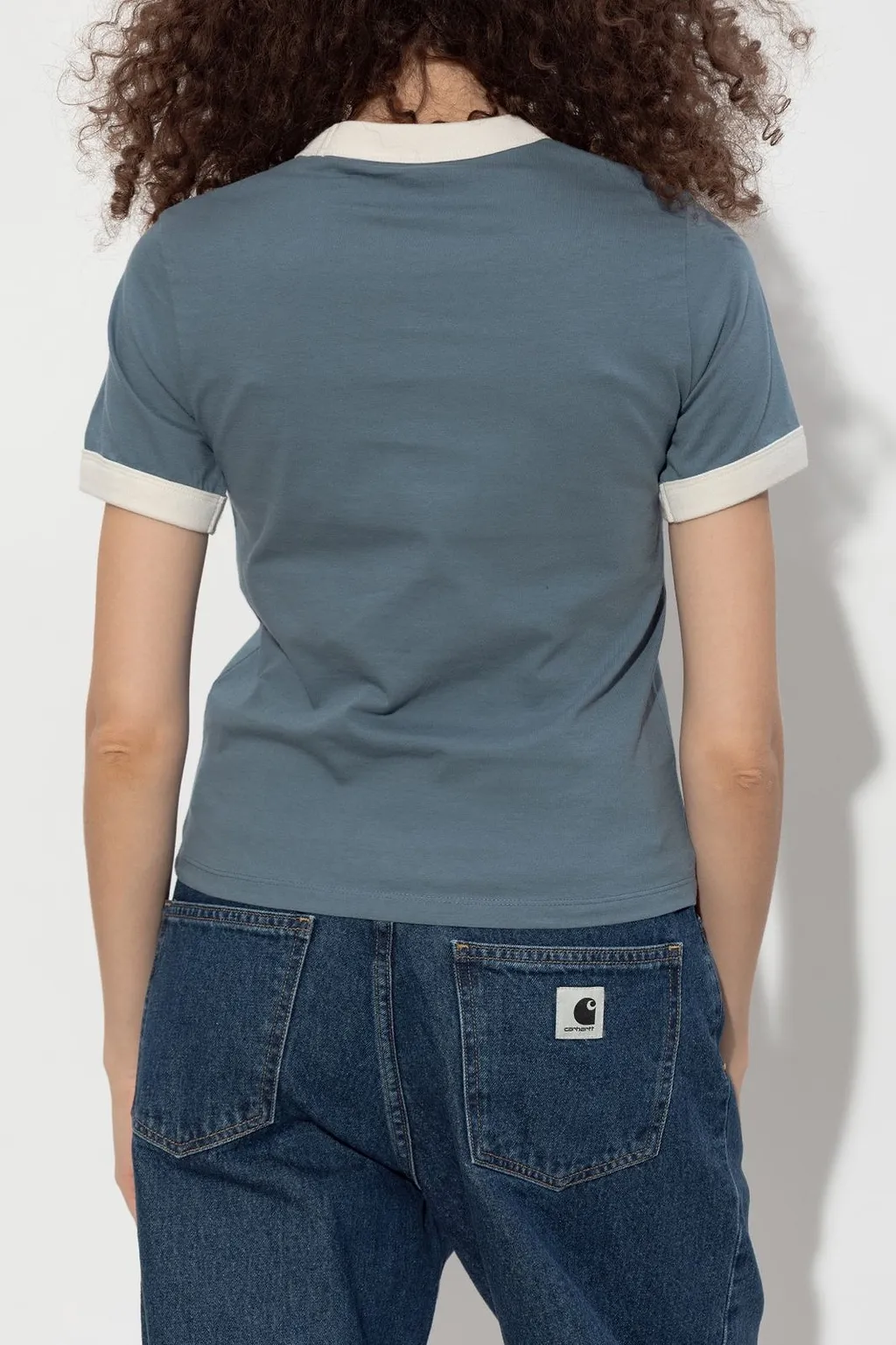 Carhartt Wip Graphic Printed Crewneck T-Shirt