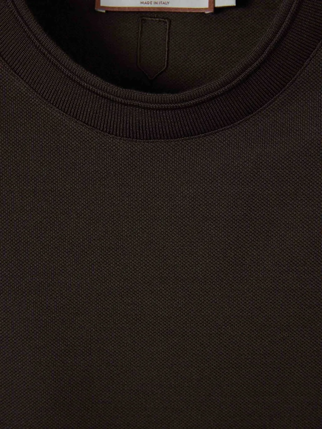 Canali Textured Crew-Neck T-Shirt