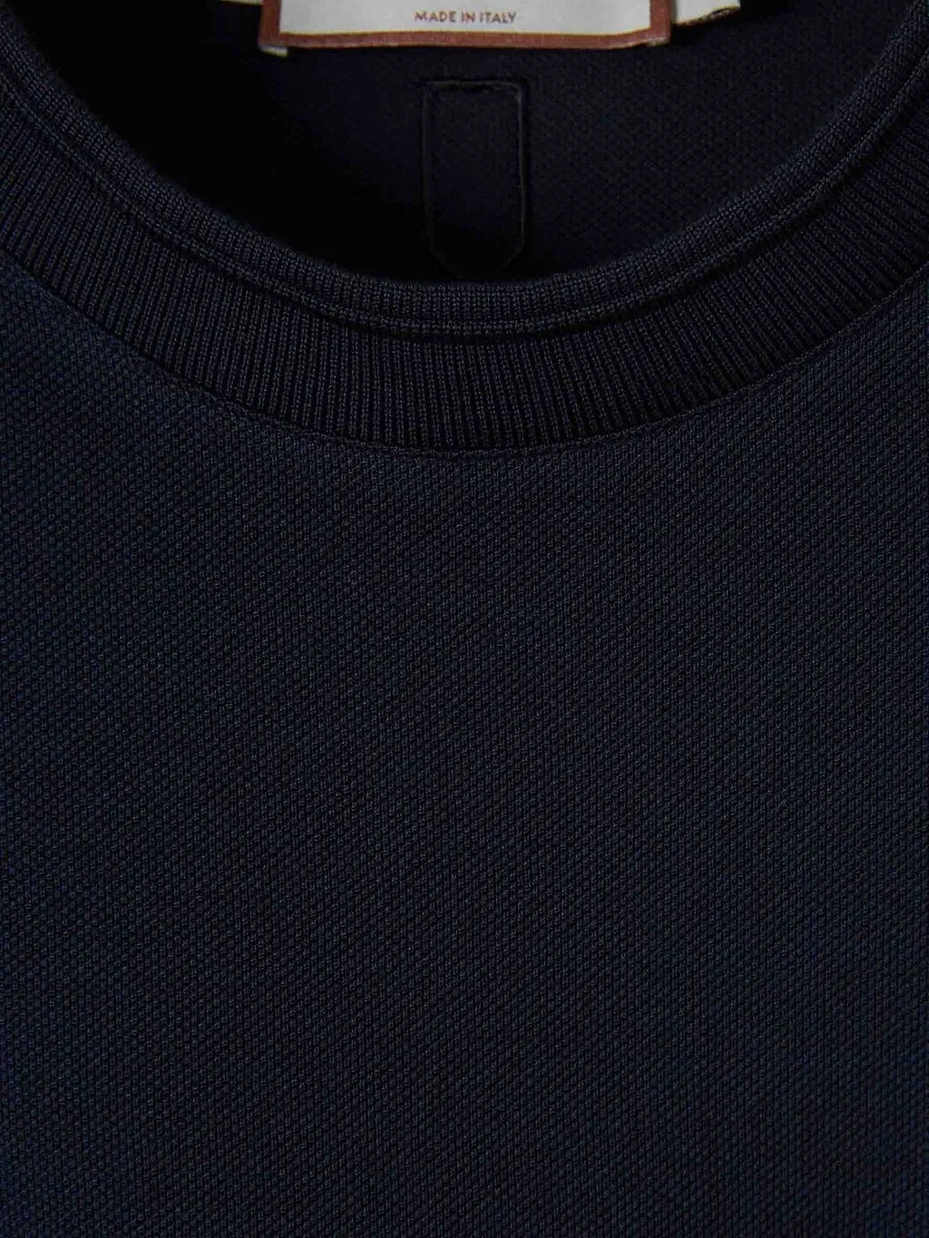 Canali Textured Crew Neck T-Shirt
