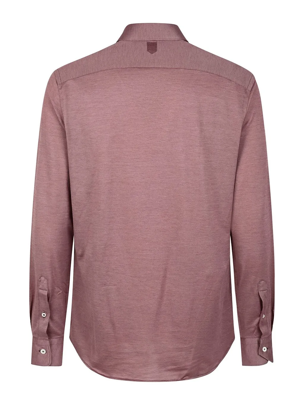 Canali Textured Long-Sleeve Shirt