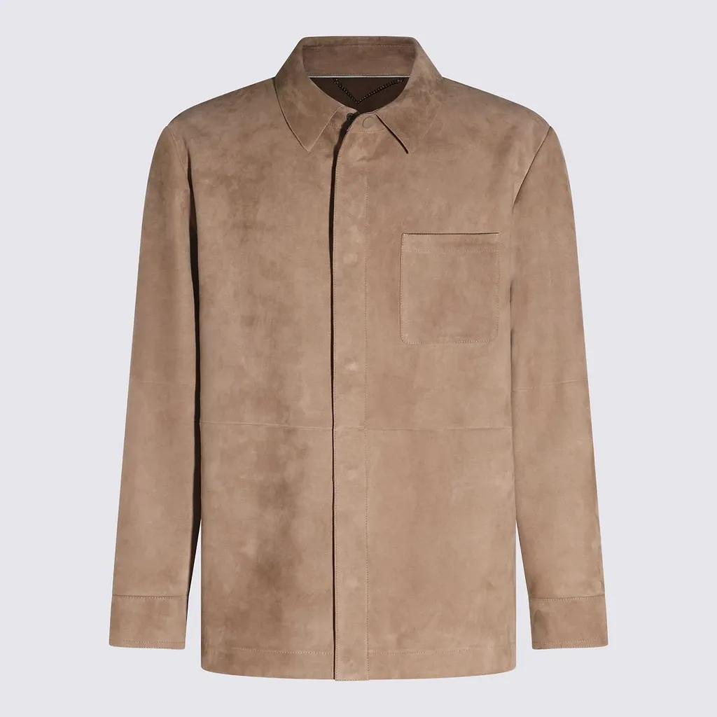 Canali Utility Overshirt Jacket