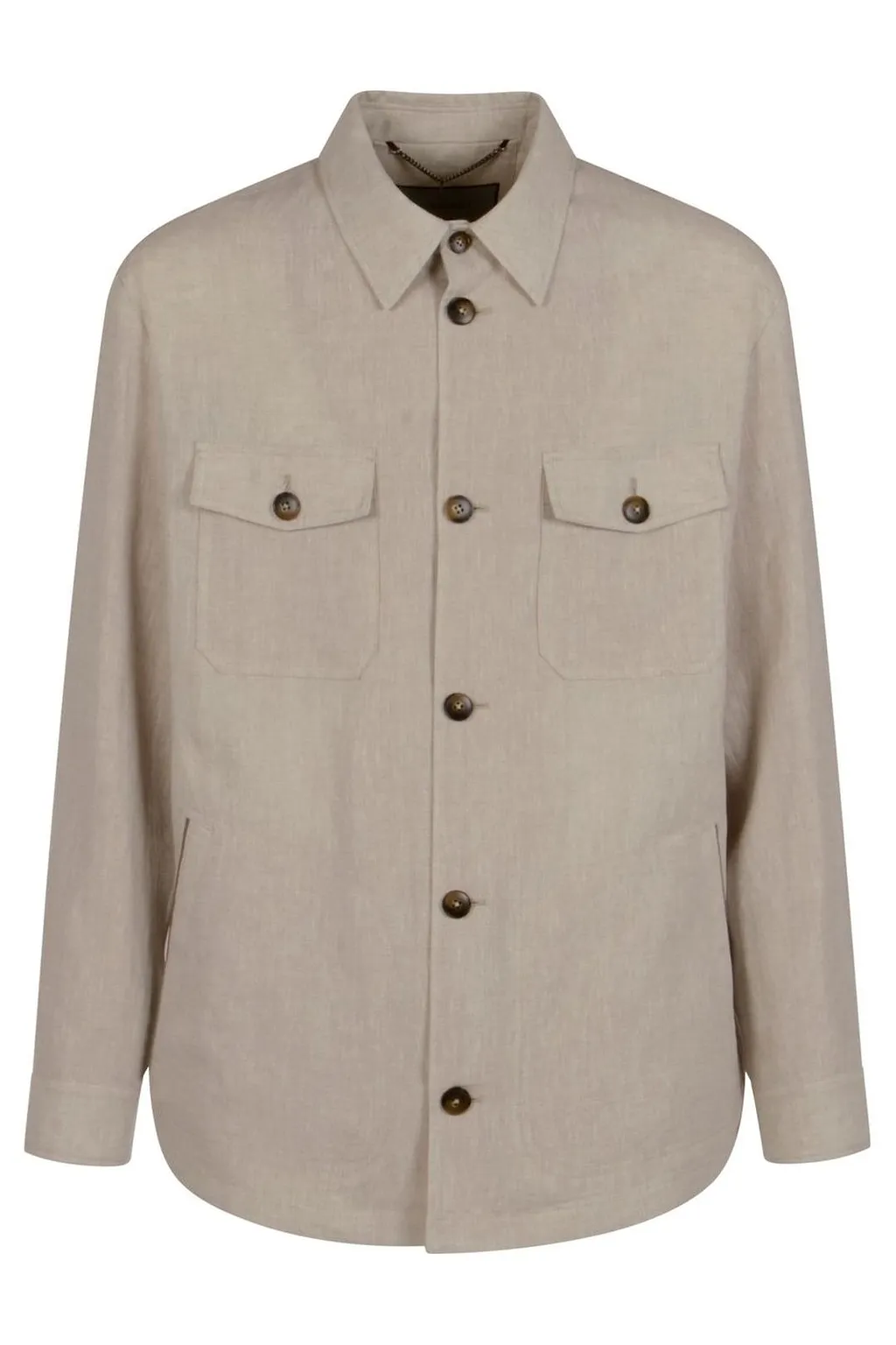 Canali Utility Patch-Pocket Jacket