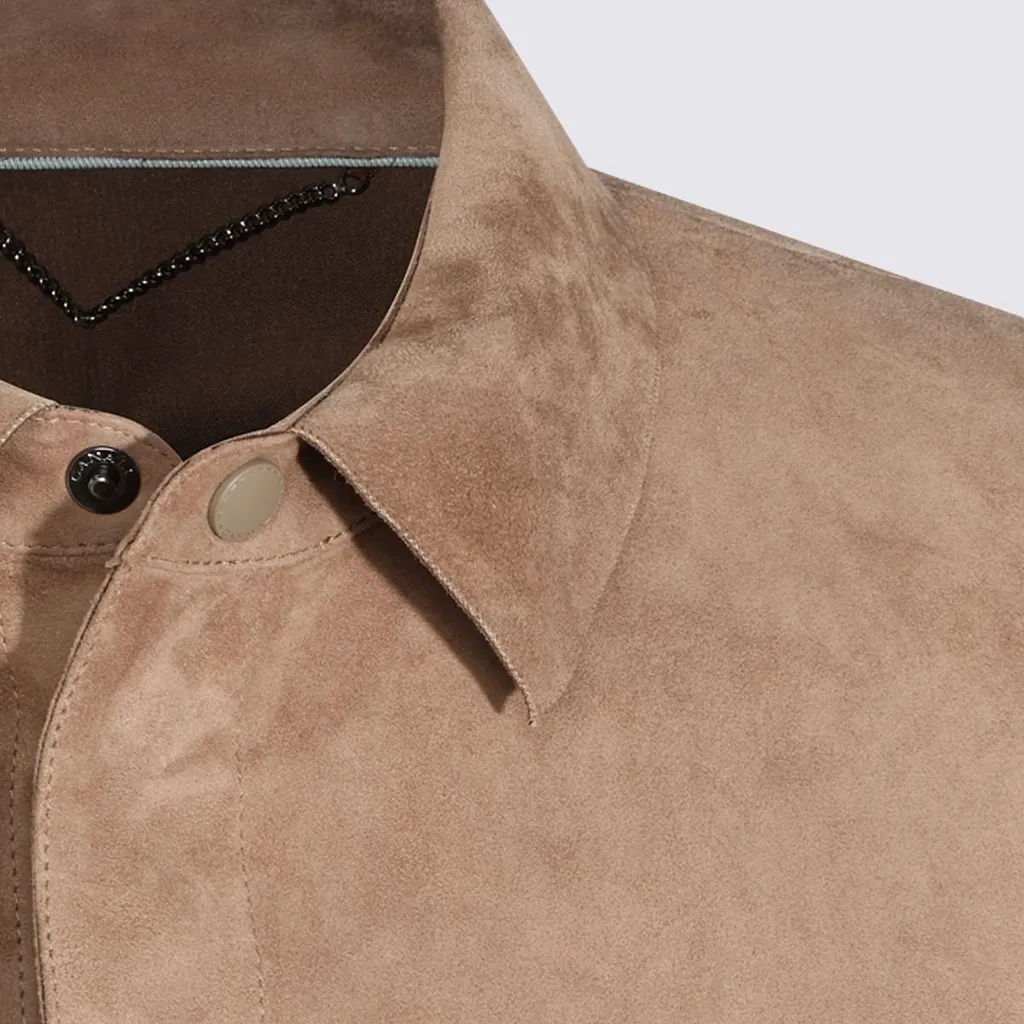 Canali Utility Overshirt Jacket