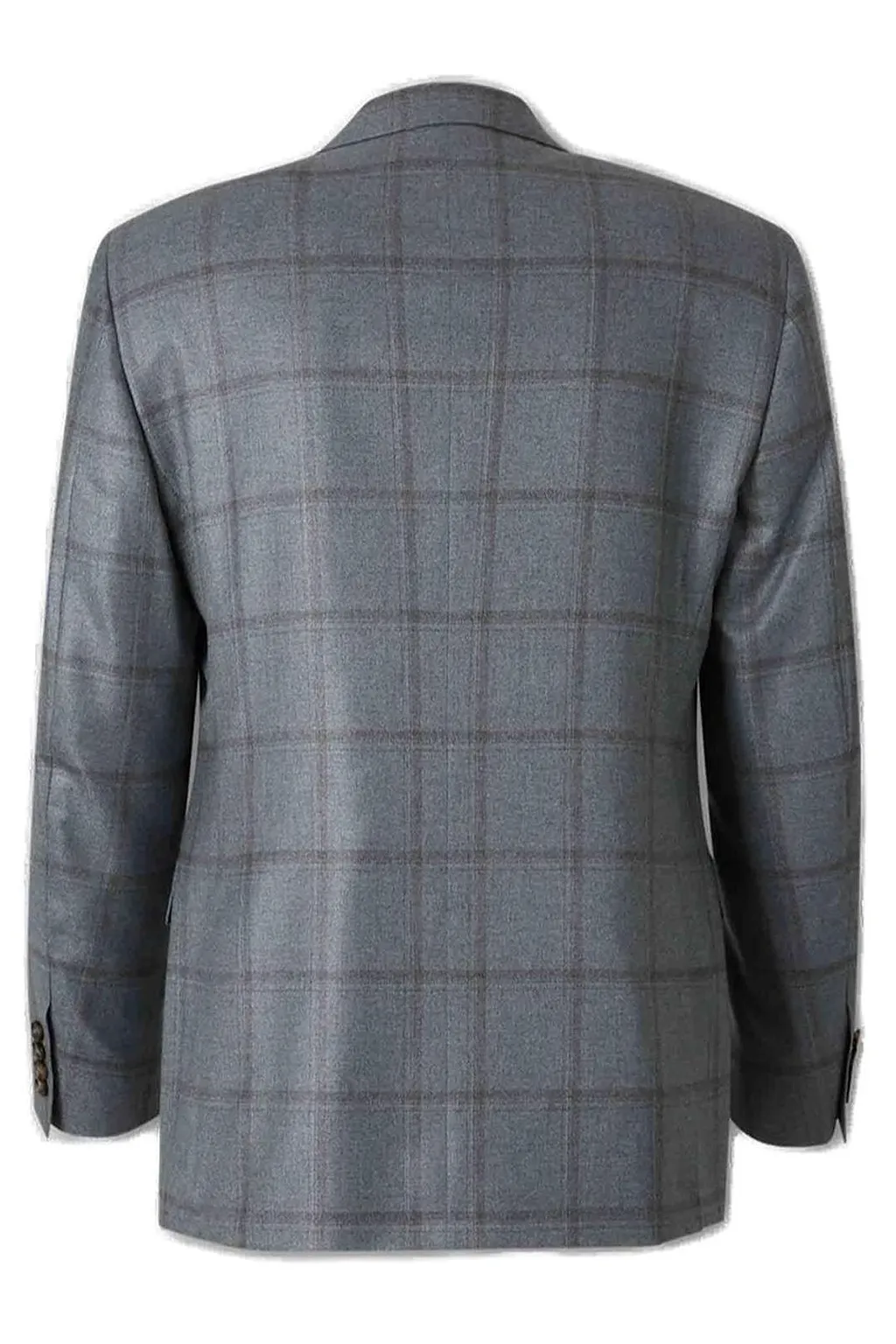 Canali Check Patterned Blazer