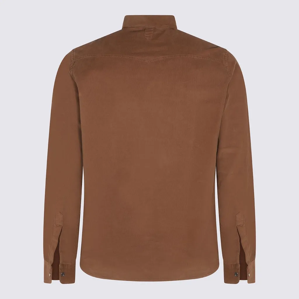 Canali Western Corduroy Shirt