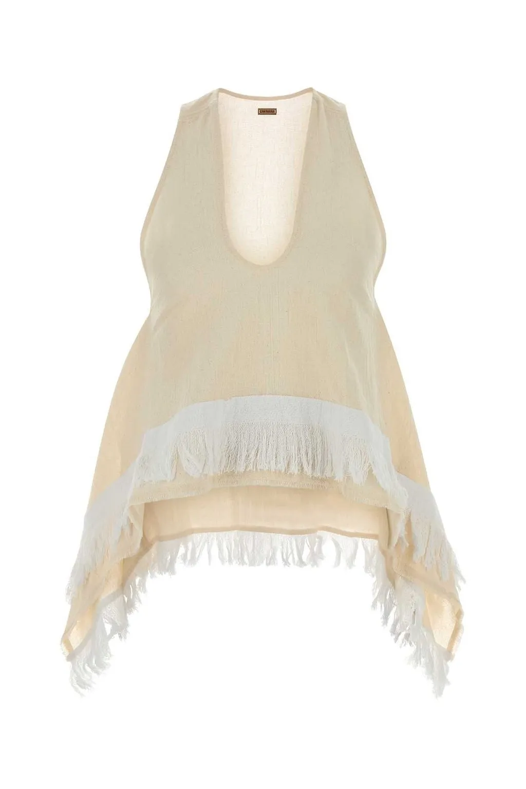 Caravana Fringed Vest Top