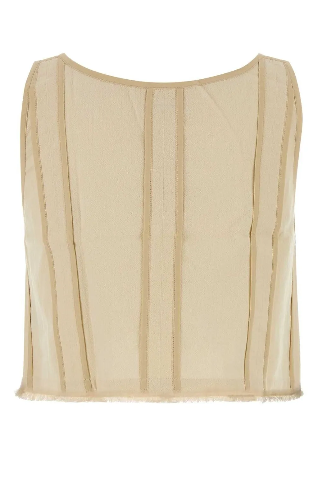 Caravana Sleeveless Cropped Vest
