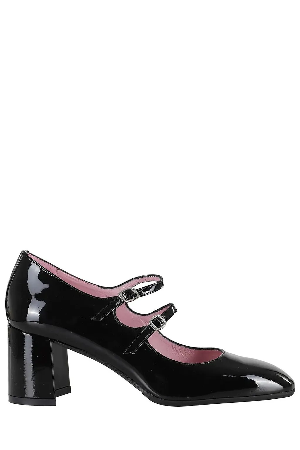Carel Alice Double-Strap Heeled Pumps