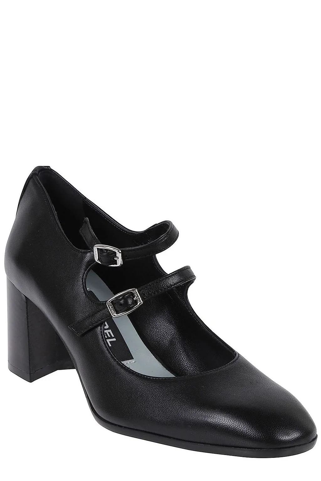 Carel Alice Double-Strap Heeled Pumps