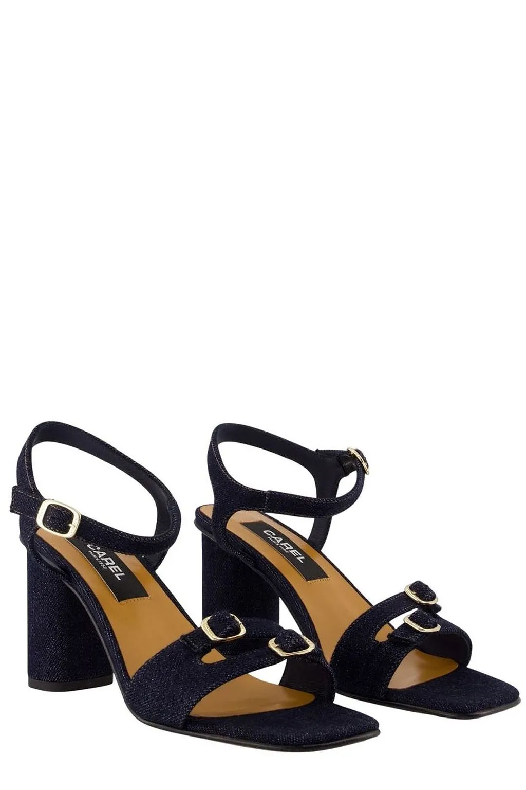 Angelica Buckled Heeled Sandals