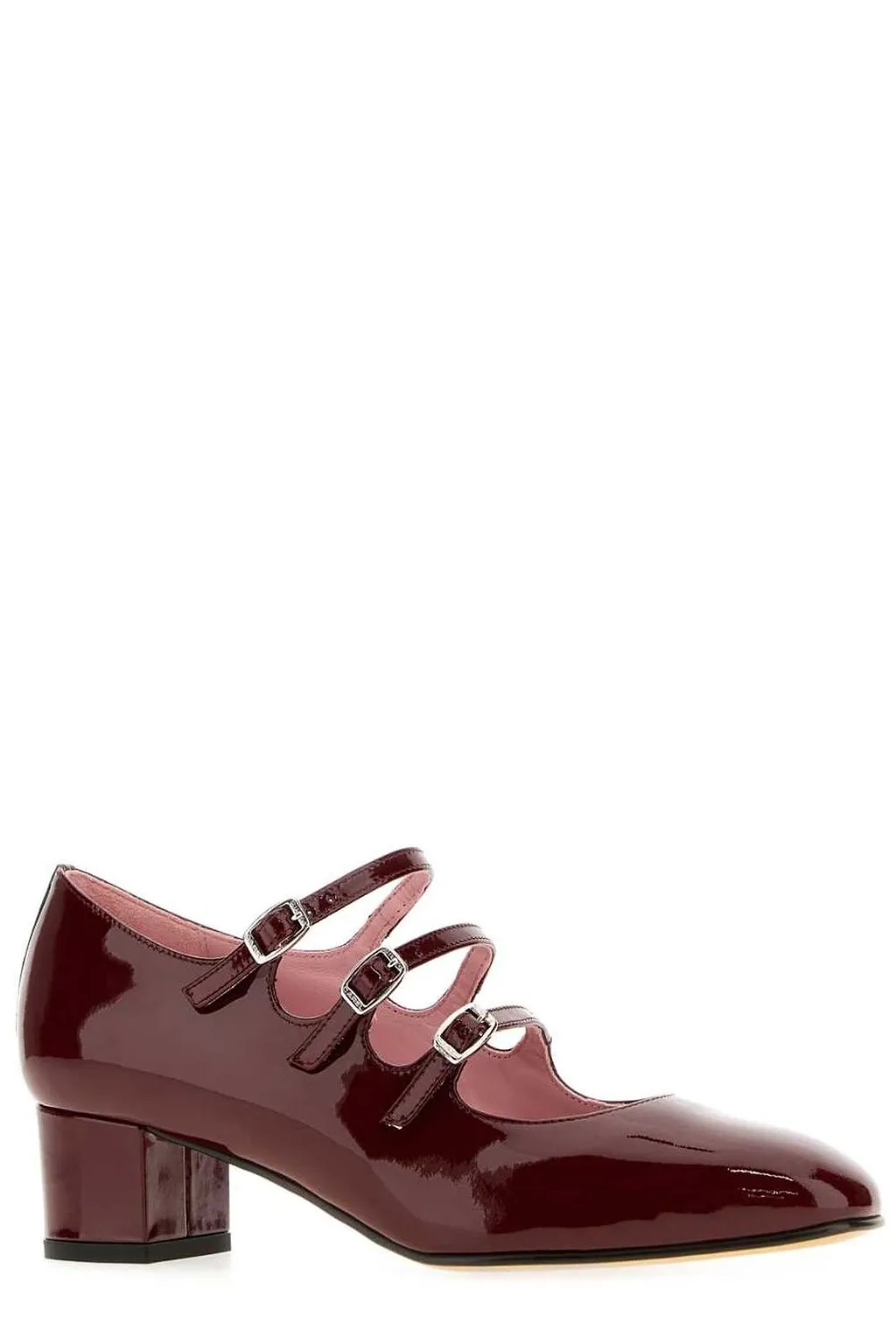 Carel Kina Triple-Strap Heeled Pumps