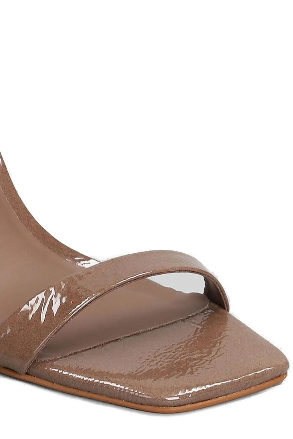 Carrano Stiletto Heeled Minimalist Sandals