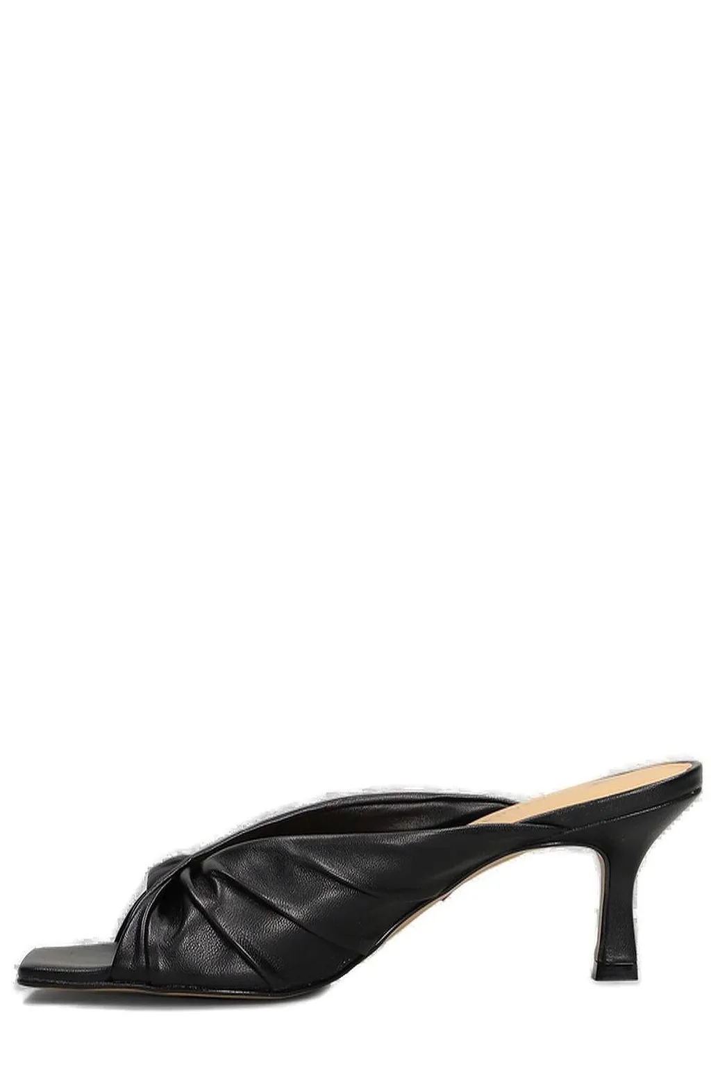 Carrano Twist Stiletto Heeled Open Mules