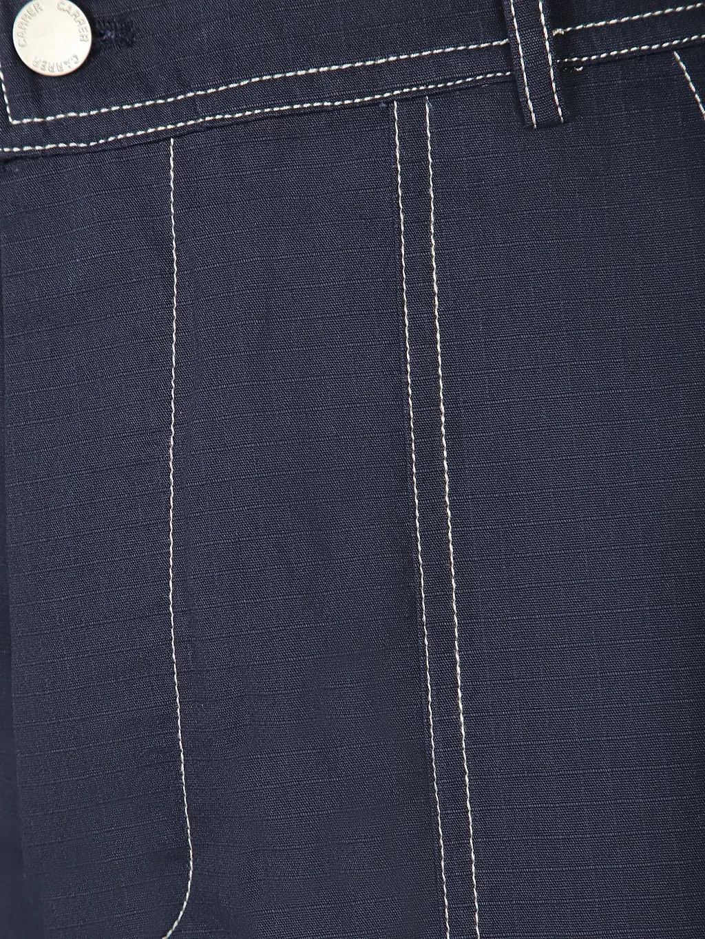 Carrer Contrast Stitch Cargo Pants
