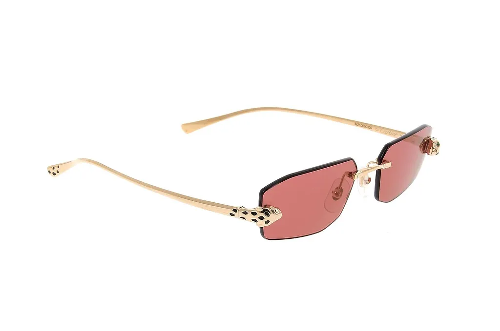 Cartier Rimless Oval Sunglasses