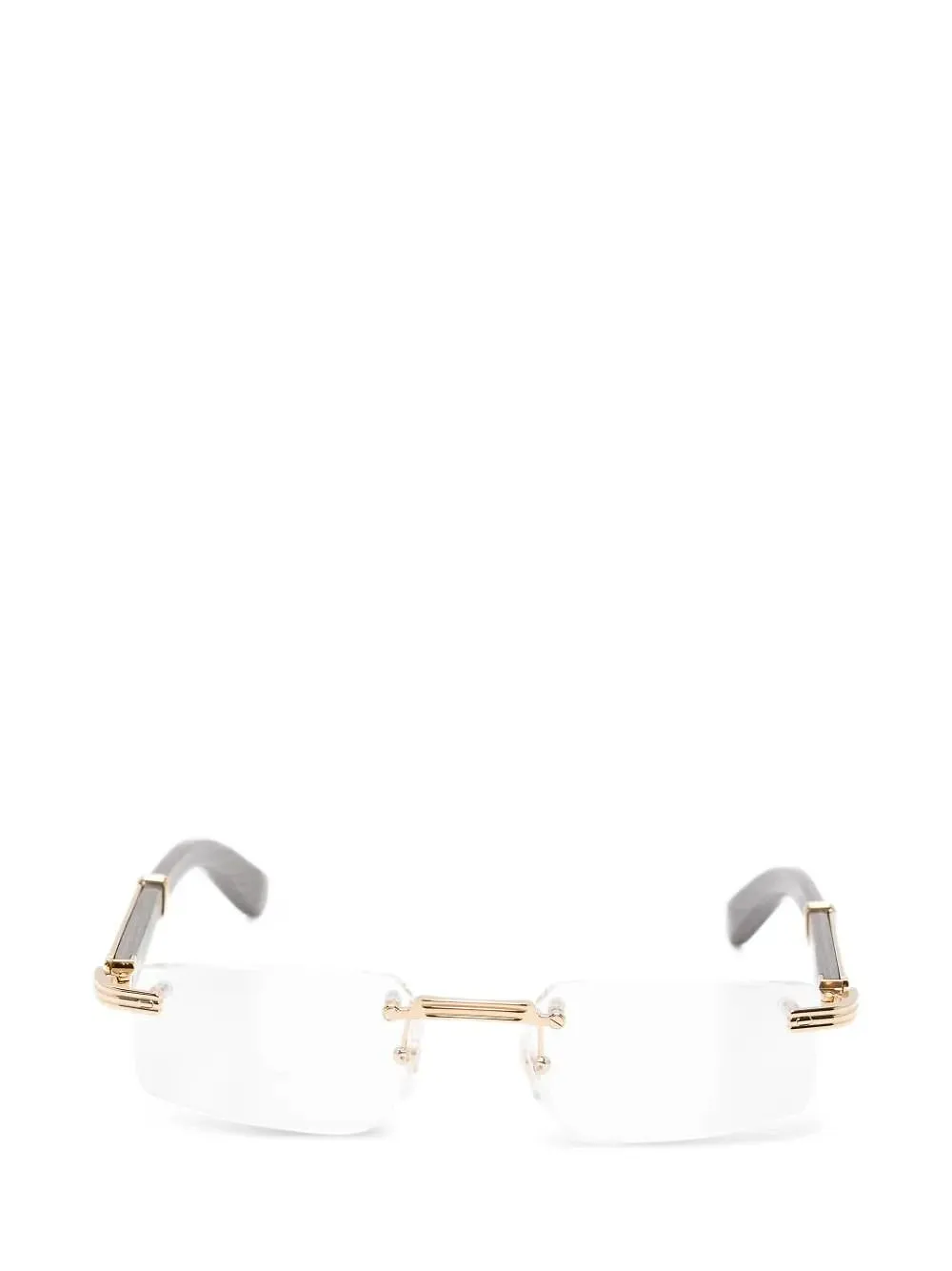 Cartier Rimless Rectangle Frame Glasses
