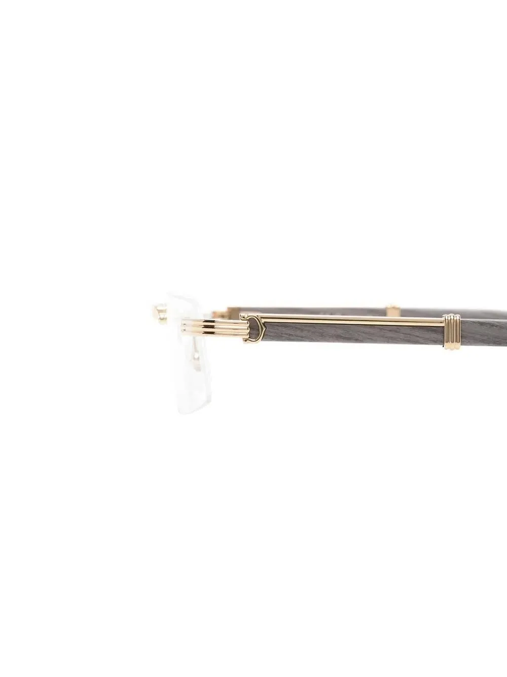Cartier Rimless Rectangle Frame Glasses