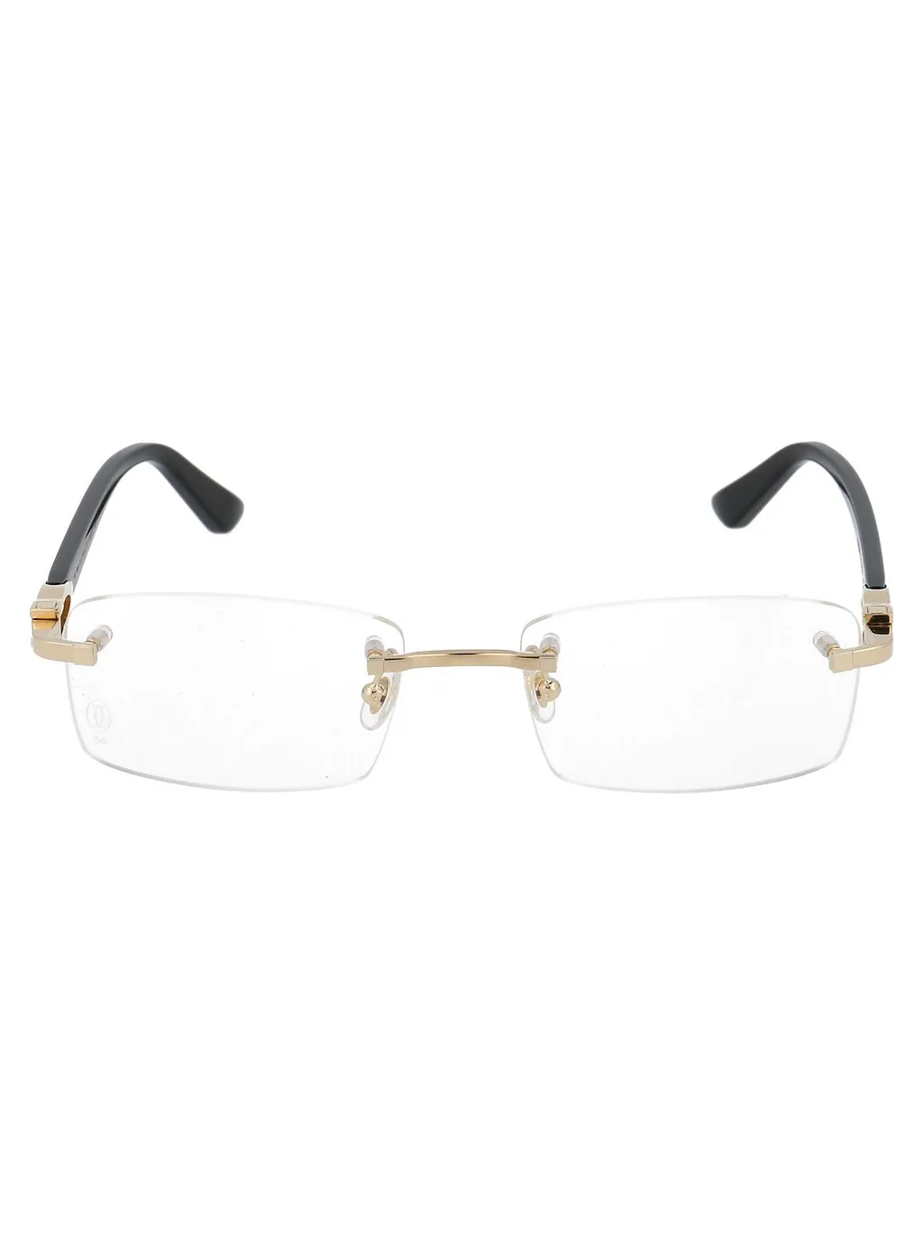 Cartier Rectangle Frameless Glasses
