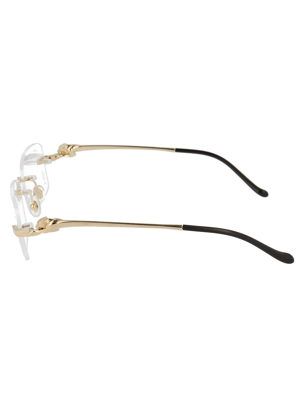 Cartier Rectangular Frameless Glasses