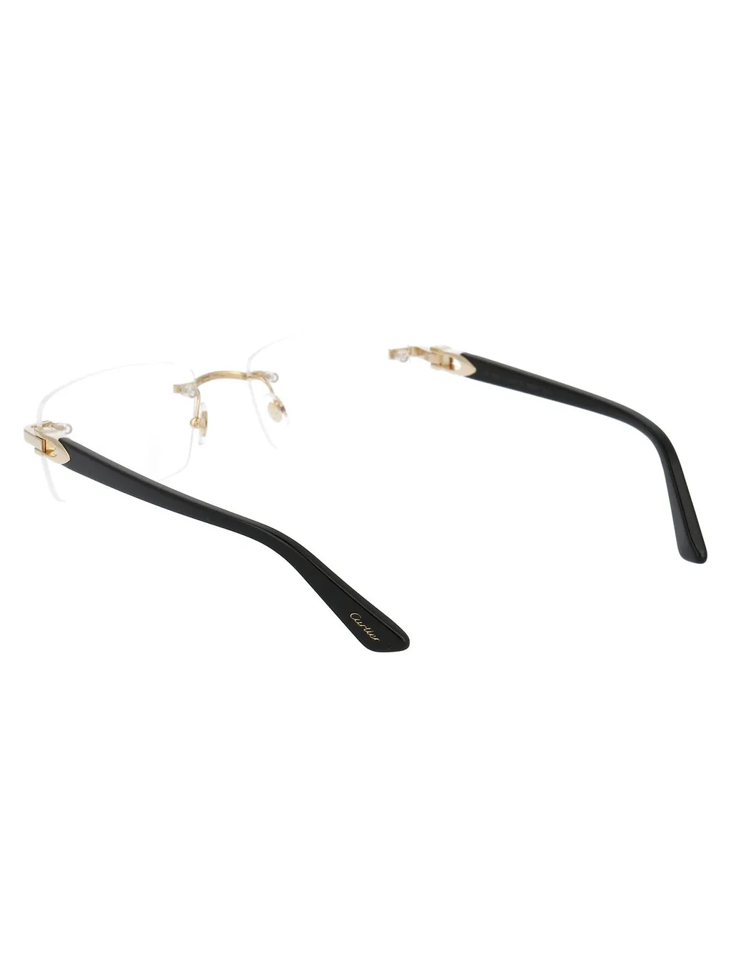 Cartier Rectangle Frameless Glasses