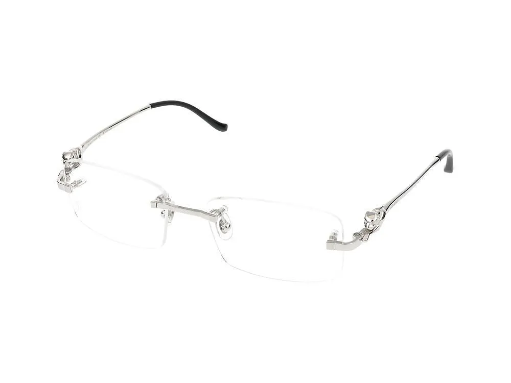 Cartier Rimless Rectangular Glasses