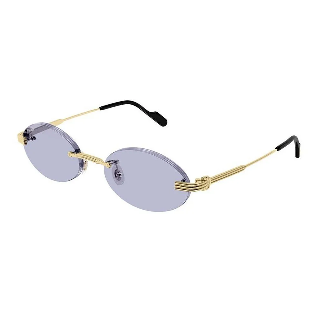 Cartier Rimless Round Sunglasses
