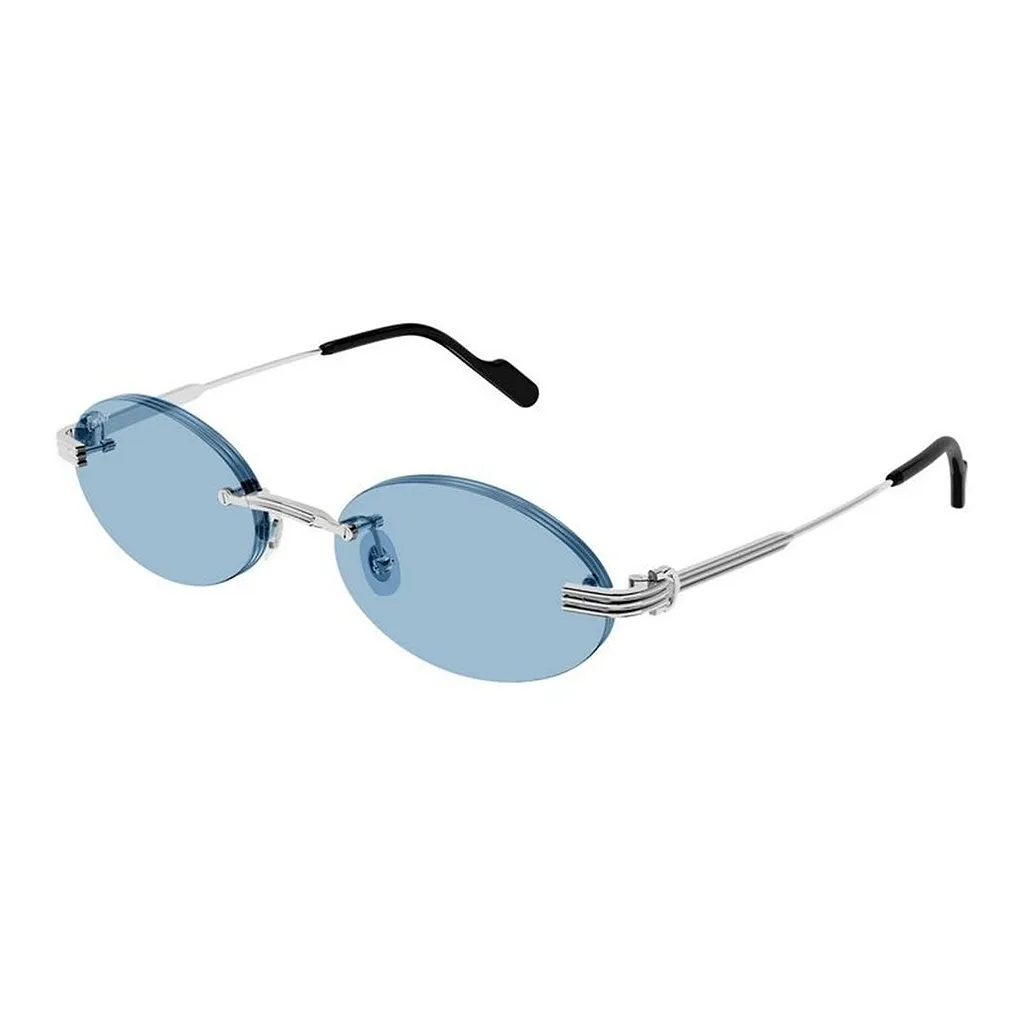 Cartier Rimless Round Sunglasses