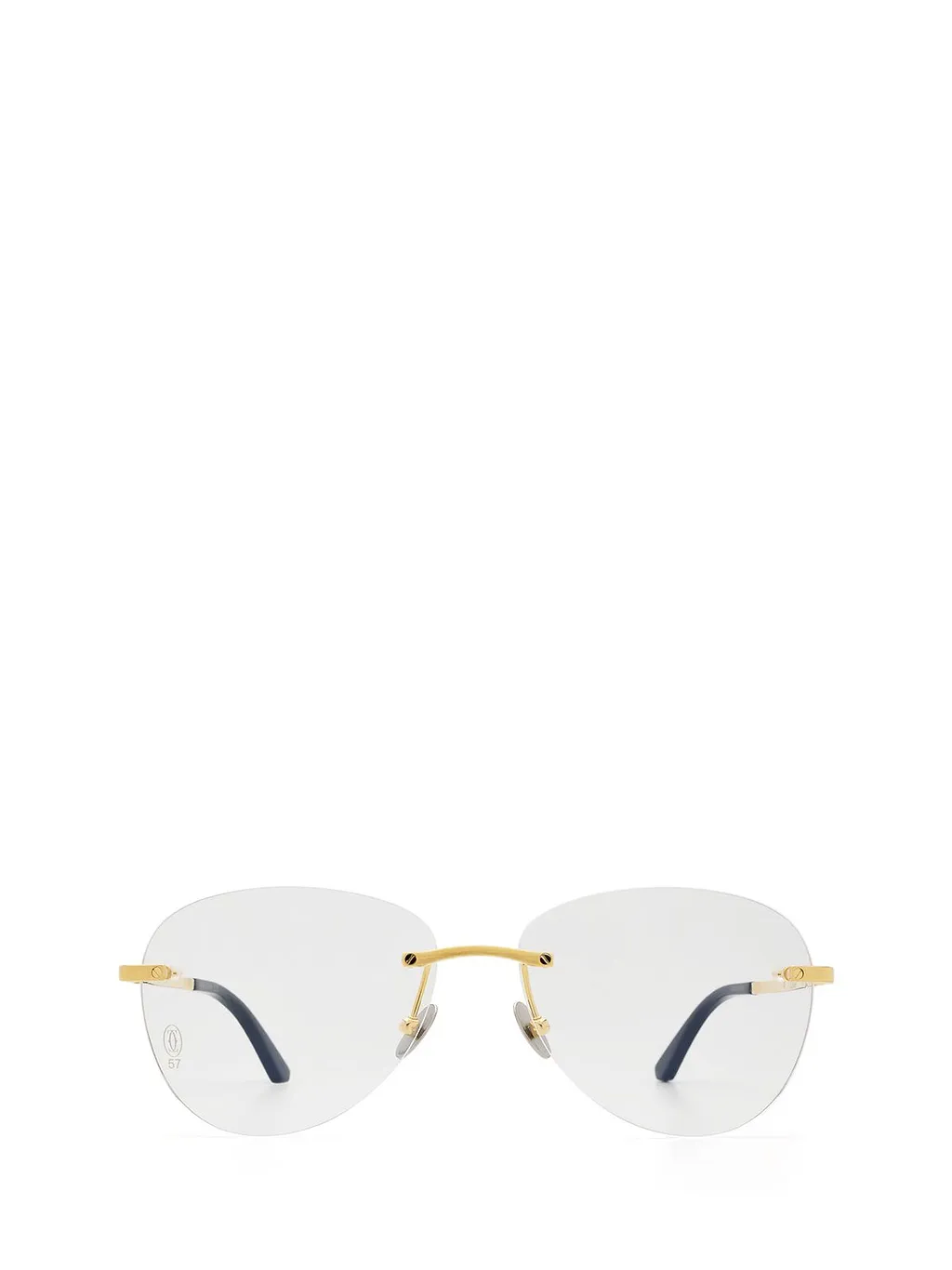 Cartier Round Rimless Glasses