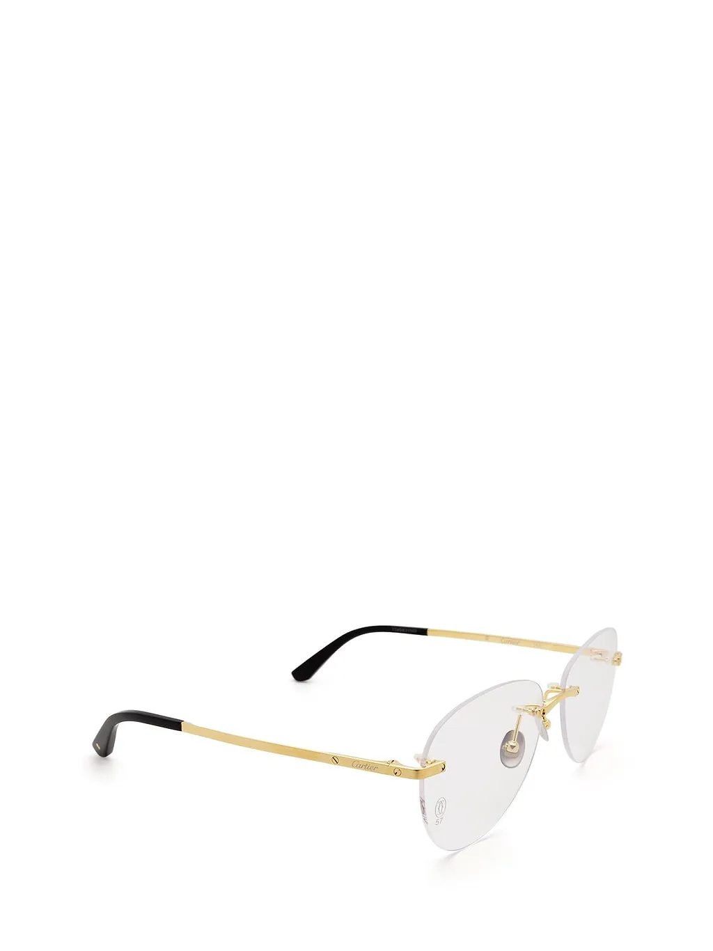 Cartier Round Rimless Glasses