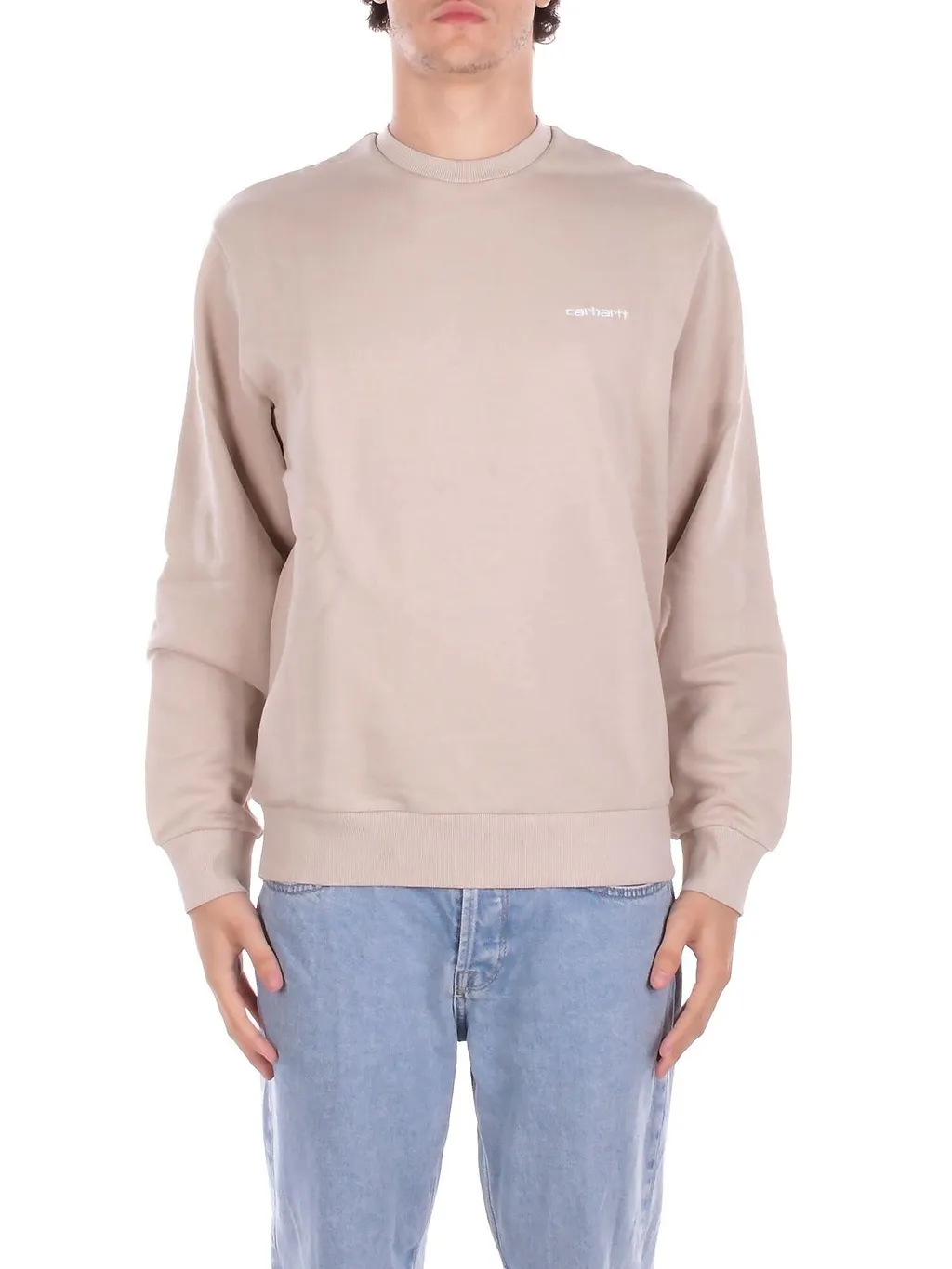 Carhartt Wip Script-Embroidered Crewneck Sweatshirt