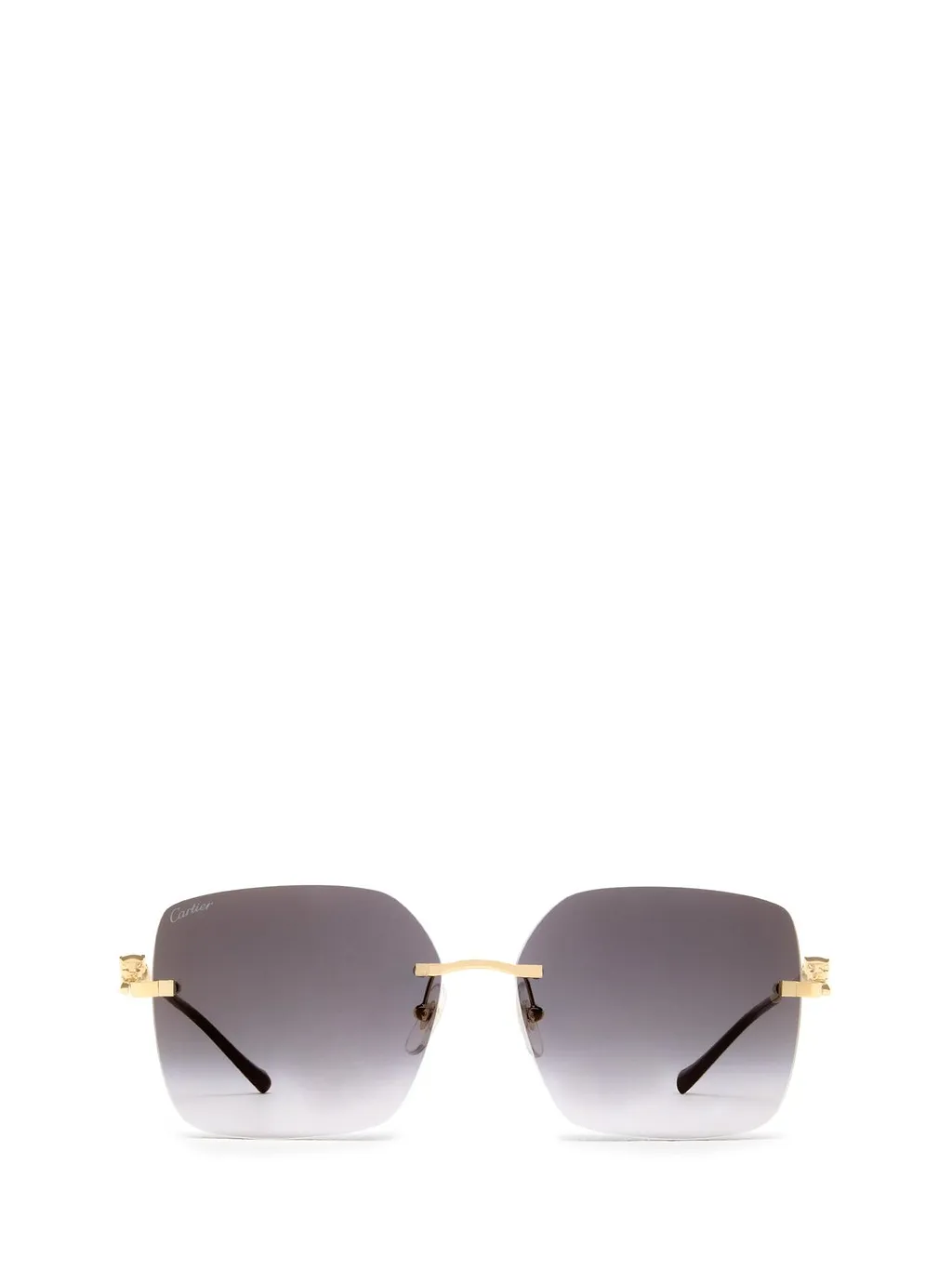 Cartier Square Rimeless Sunglasses