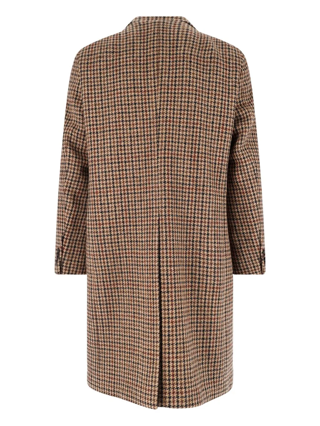 Caruso Aida Houndstooth Double-Breasted Coat