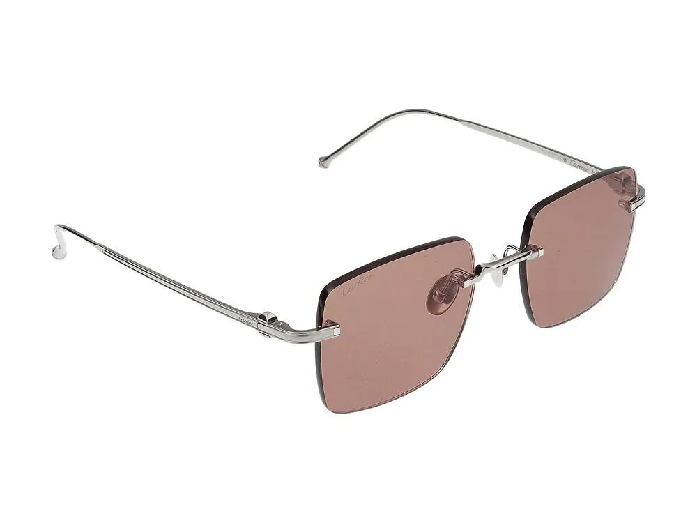 Cartier Square Rimless Sunglasses
