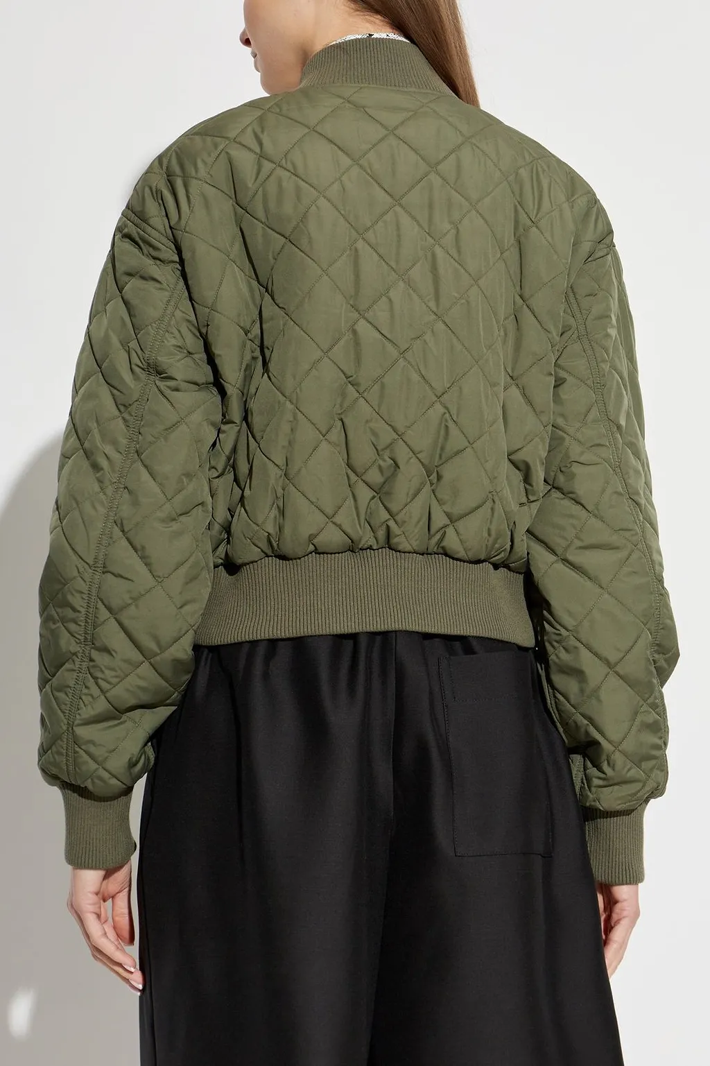 Selma Quilted Bomber Jacket