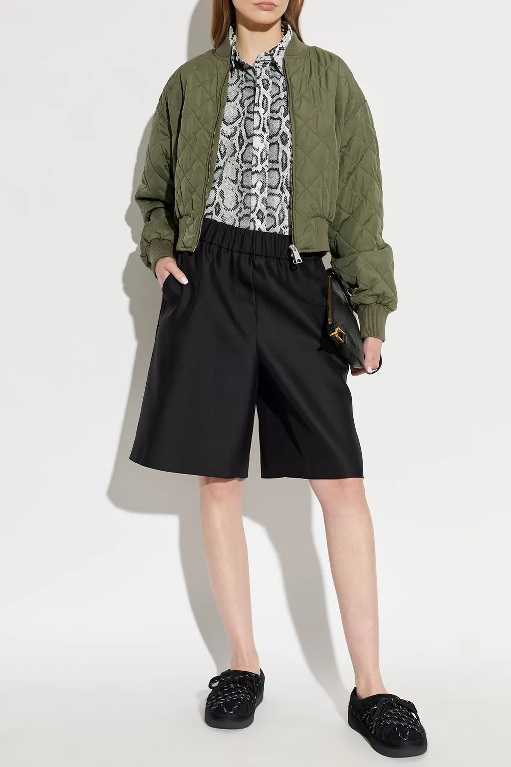 Selma Quilted Bomber Jacket