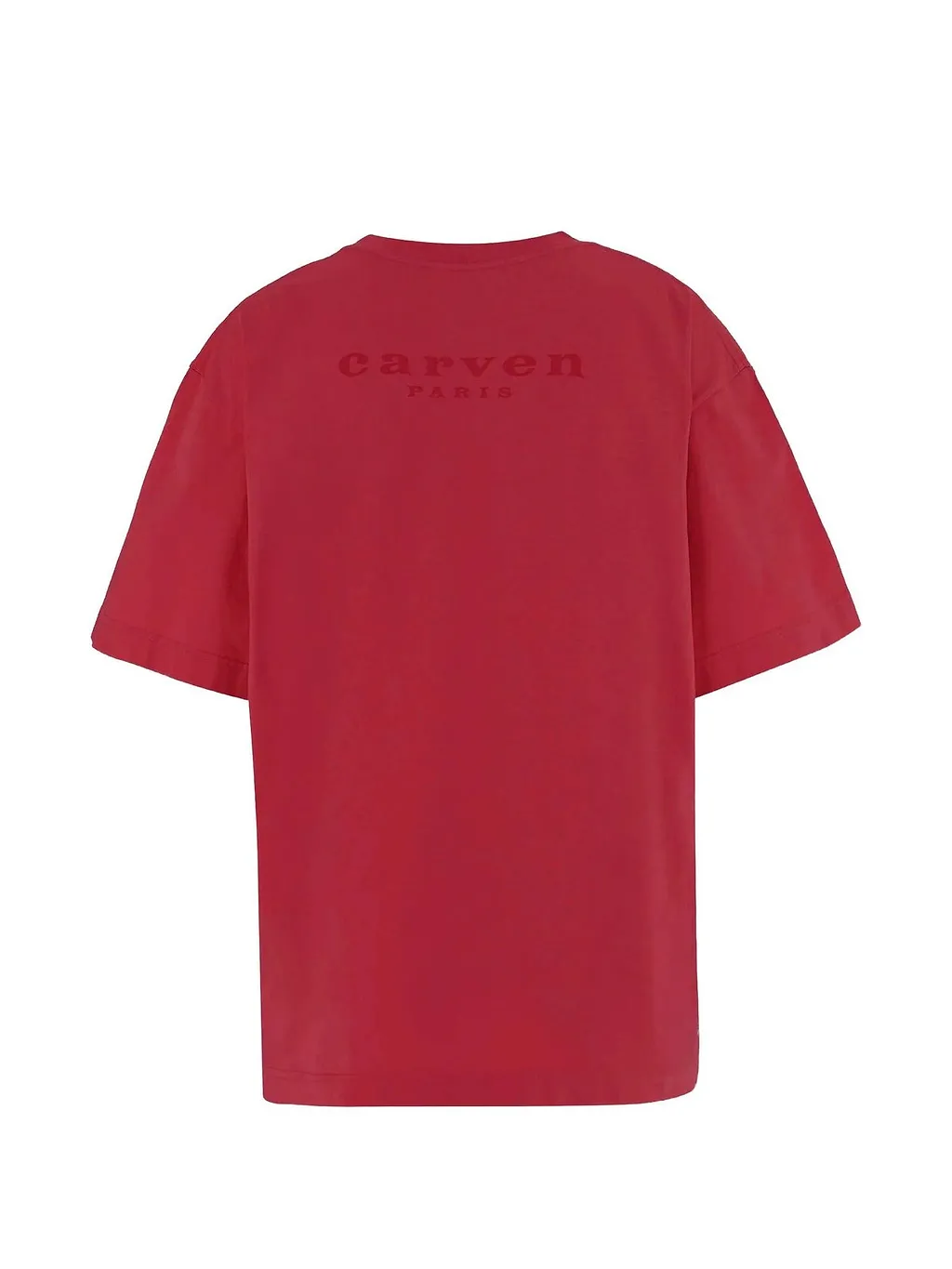 Carven Compact Jersey Logo T-Shirt