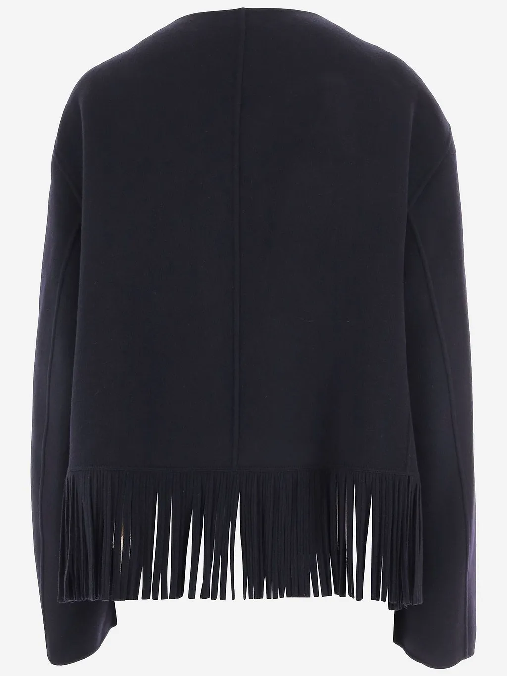 Fringed Double-Breasted Jacket