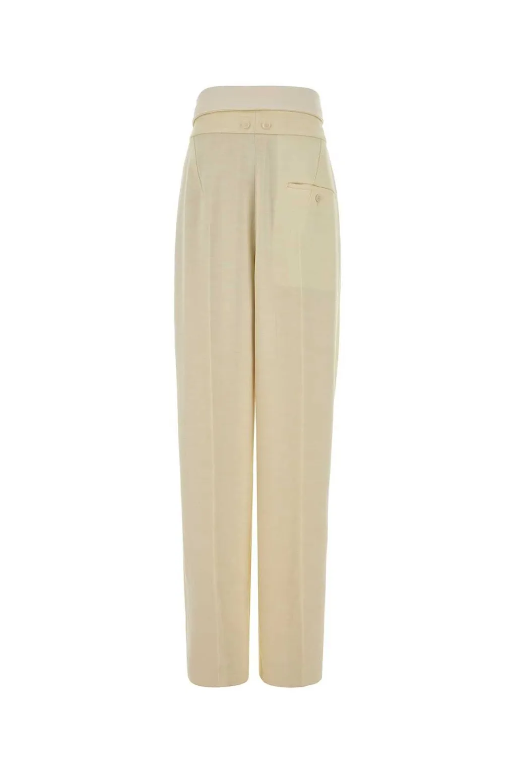 Carven Orchid High-Waist Pants