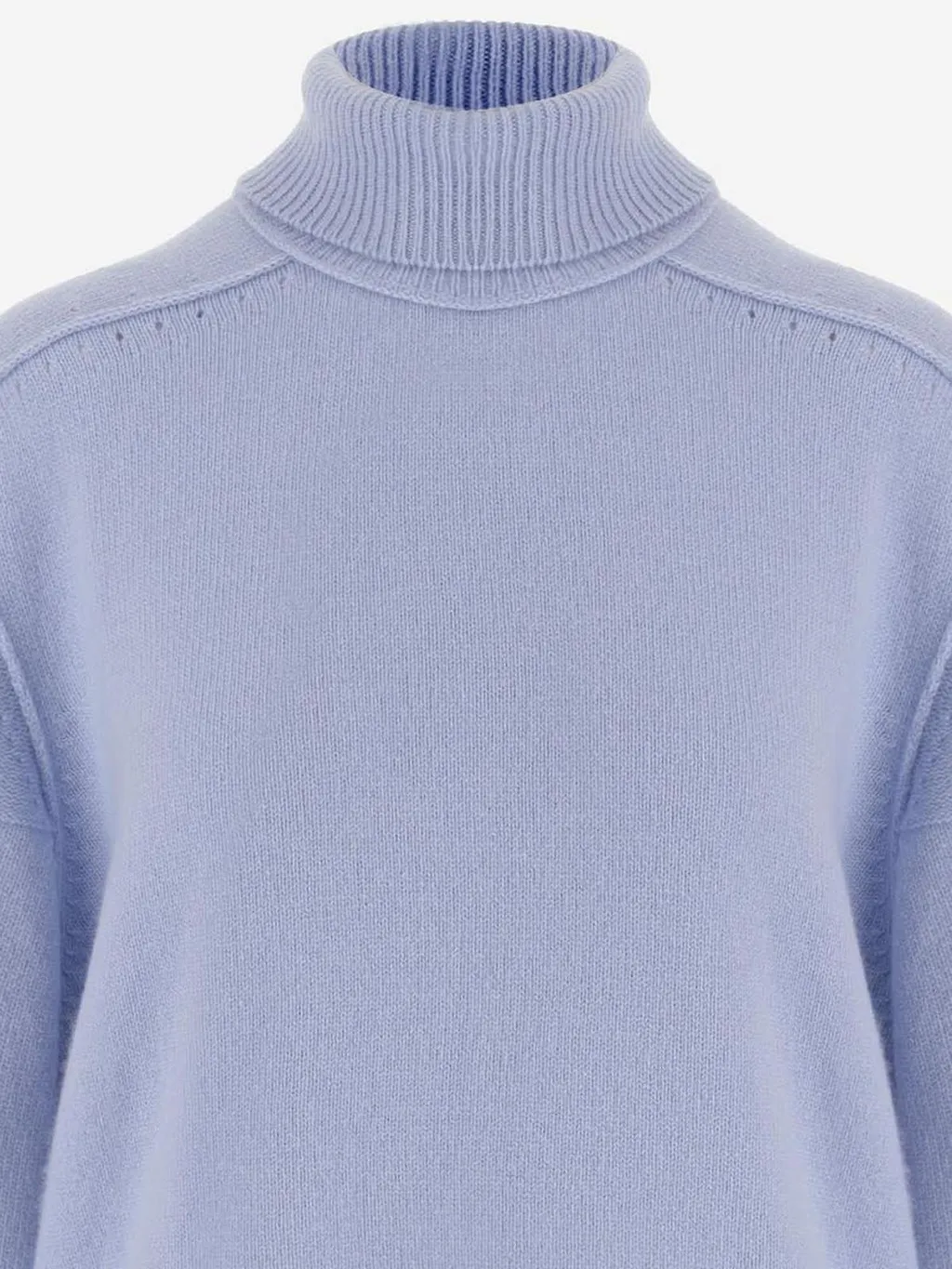 Carven Ribbed Turtleneck Knitted Sweater