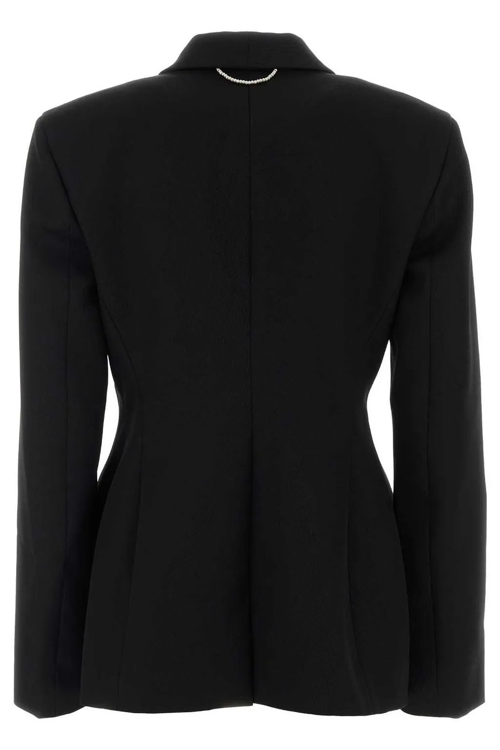 Carven Shawl Collar Fitted Blazer