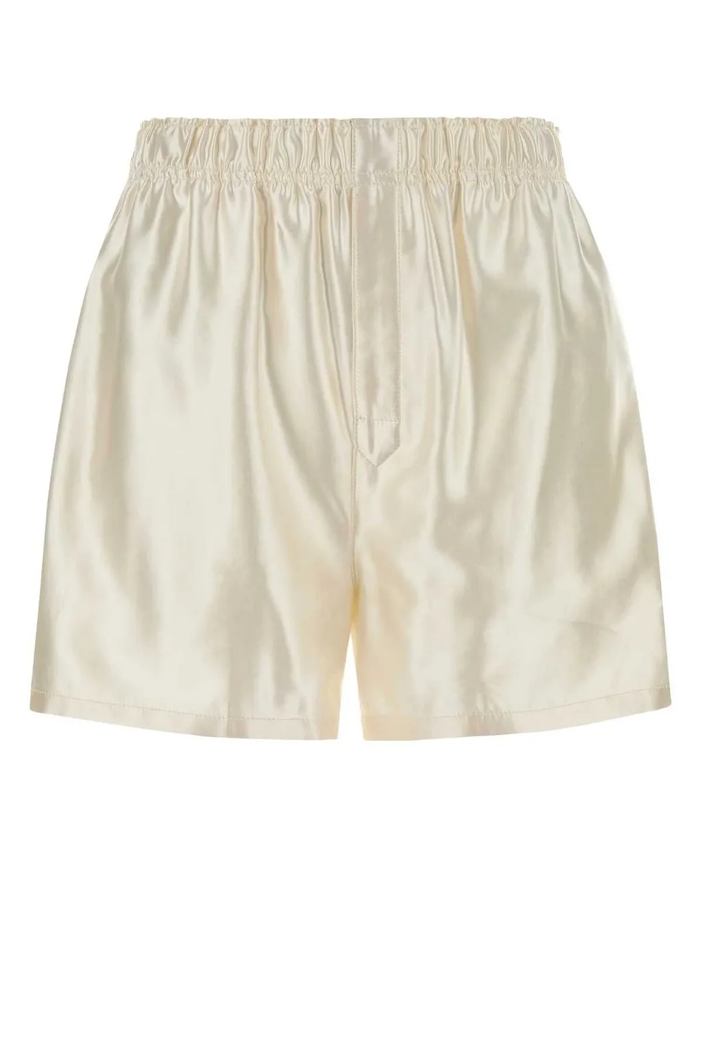 Carven Tr 418 Pull-On Satin Shorts