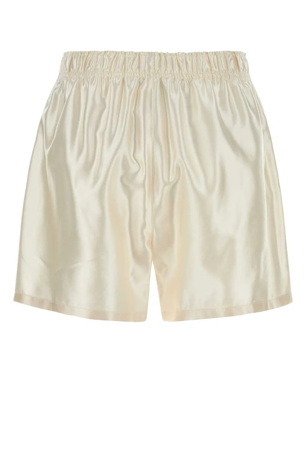 Carven Tr 418 Pull-On Satin Shorts