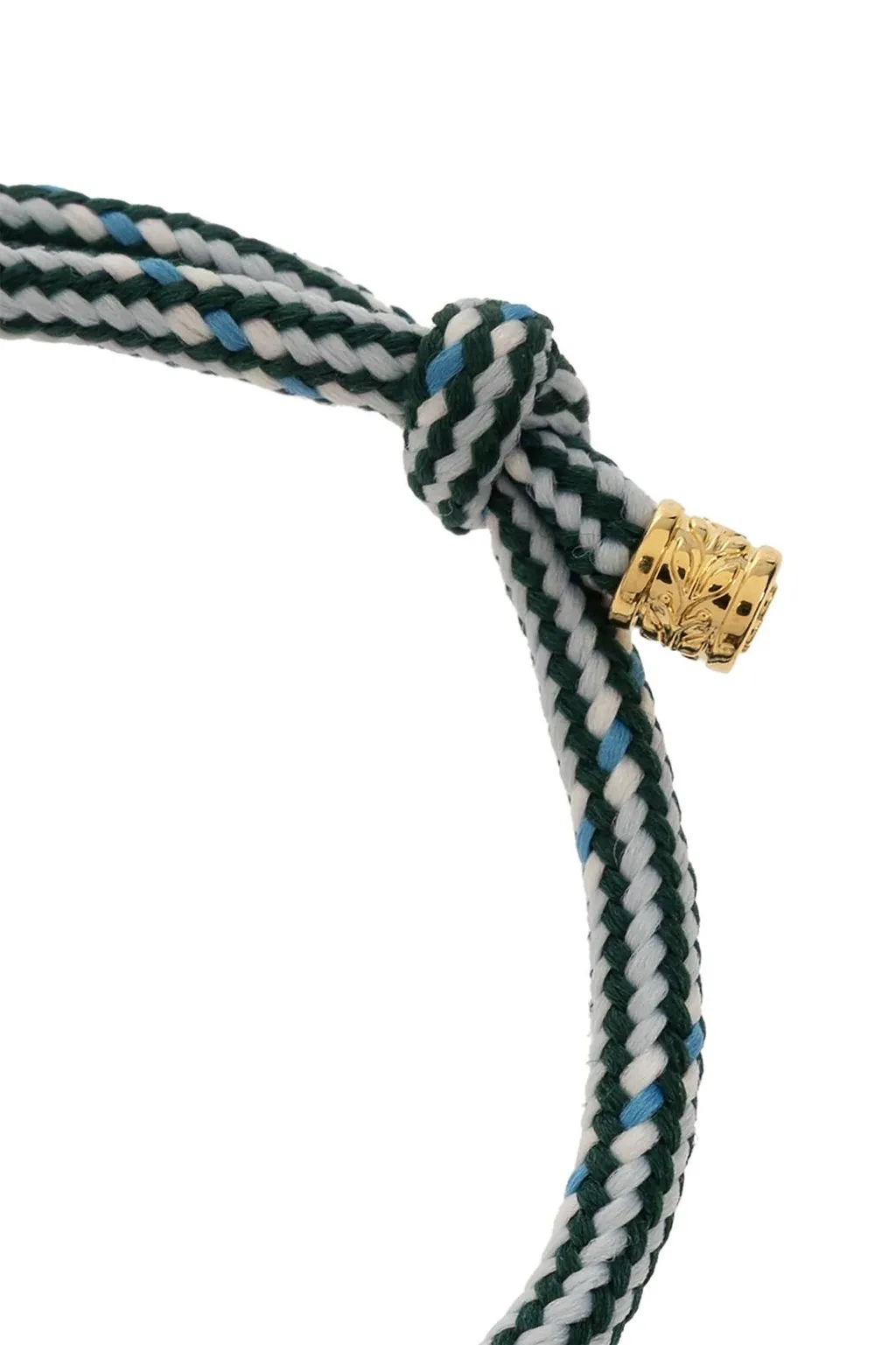 Casablanca Braided Cord Pearl Bracelet