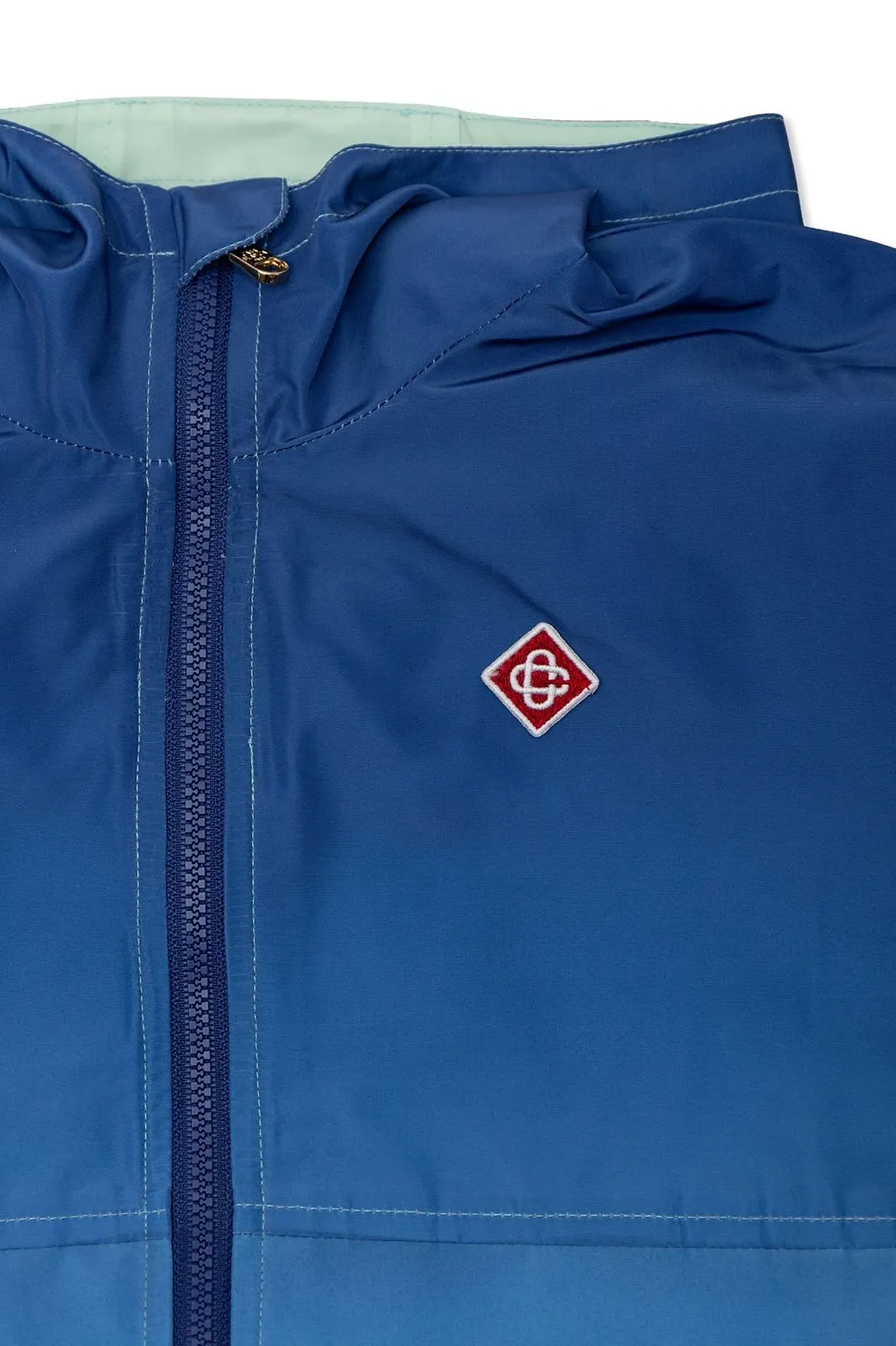 Casablanca Kids Gradient Logo Hooded Jacket
