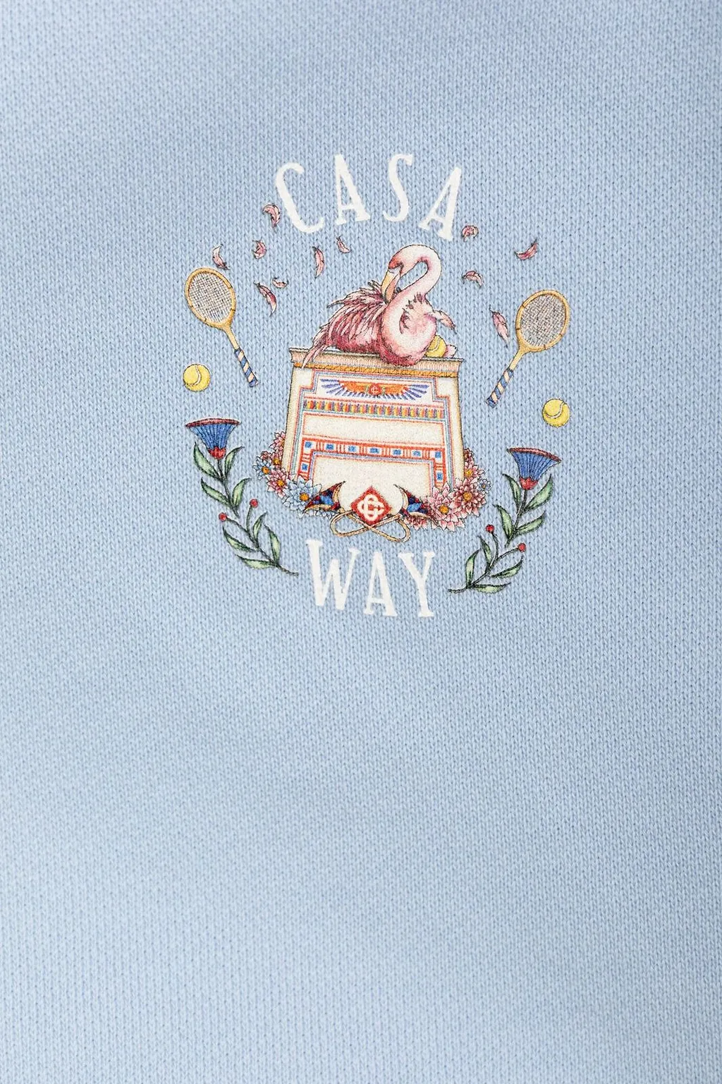 Casablanca Kids Casa Way Printed Hoodie